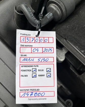 Audi A3 cena 61900 przebieg: 138000, rok produkcji 2016 z Września małe 667